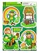 St. Patrick's Static Window Cling - The Leprechauns 3pk