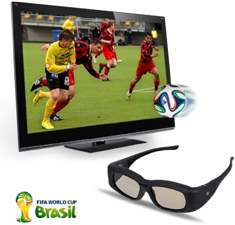 TWIN-PACK 3D Bluetooth Rechargeable Active Shutter Glasses For Samsung Panasonic 3D TV