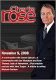 DVD : Charlie Rose (November 5, 2008)