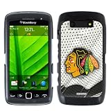 Chicago Blackhawks - Away Jersey design on BlackBerry Torch 9850 9860 Hard Case
