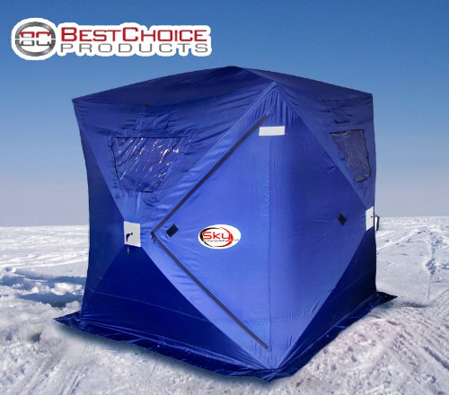 New XL Ice Fishing House Shelter Ice Shanty 5L 4 Person Ice House