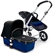 Bugaboo Cameleon Stroller - Dark Blue Base - Black Fleece