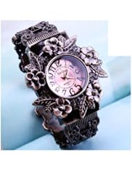 New Elegent Vintage Engraving fashion ladys womens bracelet watches wrist bangle watch WP@TLJ159530P