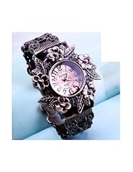 Lovely Vintage Engraving fashion ladys womens bracelet watches wrist bangle watch WP@TGZ159530P