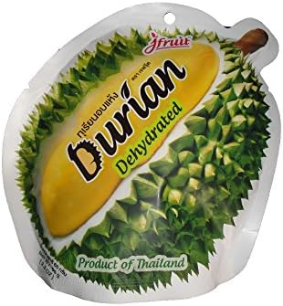 Durian Dehydrated 65g. ( 2.2 Oz ) Real healthy snack