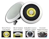 2 MA Audio MAT-541-2Y Home Theater In Wall Surround Sound Speakers