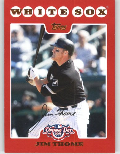 2008 Topps Opening Day #110 Jim Thome - Chicago White Sox (Baseball Cards)