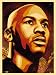 Chicago Bulls Michael Jordan Hall of Fame Portrait Silkscreen Print Autographed by Artist Shepard Fairey