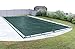 Robelle 20 x 40 ft Commercial Teal Winter Pool Cover for Inground Pools, 5 ft Overlap (25 x 45 ft Cover Size), Solid 12 x 12 Scrim, 3.7 oz/yd2, 18-Year Warranty, Style: 392040R
