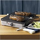 Cuisinart GR-3  Griddler Jr, Brushed Stainless Steel