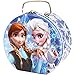 Disney Frozen Elsa, Anna & Olaf Semi-round Shaped Blue Tin Box