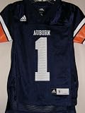 Auburn Tigers Adidas # 1 Youth Football Jersey - Youth-L