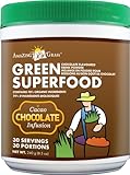 Green Superfood Chocolate Drink Powder (30 Day Supply, 8.5oz)