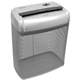 Aurora 6-Sheet Crosscut/Credit Card Shredder with Metal Mesh Basket