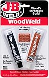 J-B Weld 8251 WoodWeld Quick Setting Wood Epoxy Adhesive - 1.52 oz