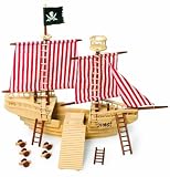 Legler Pirate Ship Wooden ToyIMAGE