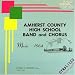 Amherst County High School Band and Chorus (LP Record - 1964) Virginia
