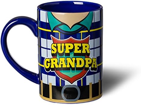 Super Grandpa Superhero Mug