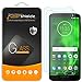 [2-Pack] Supershieldz for Motorola Moto G6 Tempered Glass Screen Protector, Anti-Scratch, Bubble Free, Lifetime Replacement