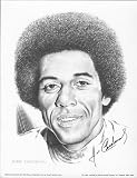 1974 Jose Cardenal Chicago Cubs Lithograph