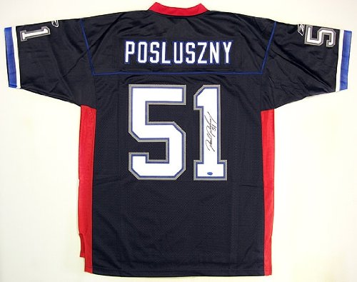 Paul Posluszny Autographed Buffalo Bills Blue Jersey