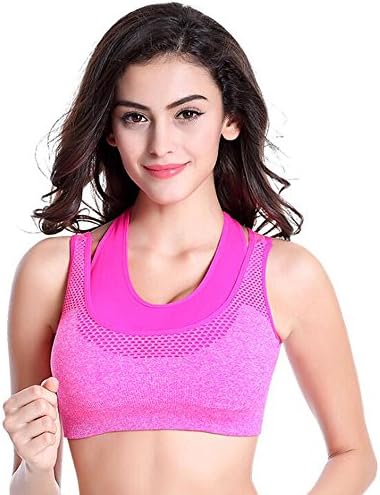 NEYAKE Double Layer Seamless Sports Bra High Impact Yoga Sports Bra