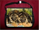 Eigenschaften Das Tierporträt  / Kollegtasche, Tasche Deutscher Schäferhund; Welpen