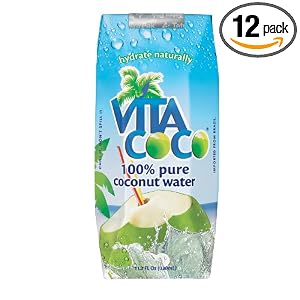 Vita Coco Coconut Water, 11.2-Ounce Containers (Pack of 12)