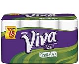 Viva Choose-A-Size Giant Roll (1.5X Regular), 1 Ply, White