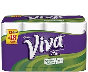 Viva Giant Choose-A-Size Roll (1.5X Regular),12 ct