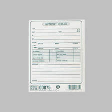 Nature Saver 00875 While You Were Out Form, 4 X 5 1 4 Inch, White, 50 sheets, 12 Pads Per... by