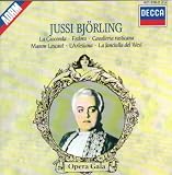Bjorling sings opera arias:Mascagni, Verdi, Puccini and others