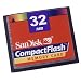 SanDisk 32 MB CompactFlash Card