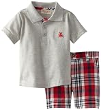 Carters Watch the Wear Baby-Boys Infant 2 Piece Embroidery Polo Shirt With Sphinx And Shorts
