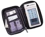 Sumdex Universal Size  Suedeskin- Mesh Pocket PDA Case - Black