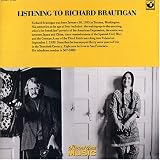 Listening to Richard Brautigan [Expanded Edition]