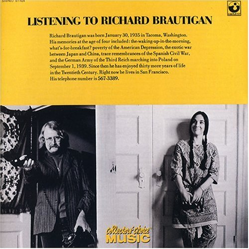 CD-Charts  Music : Listening to Richard Brautigan