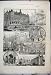 1890 Hotel Metropole Brighton Grand Staircase Old Print