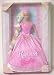 Barbie Rapunzel Pink Gown with Gold Glitter Pink Crown