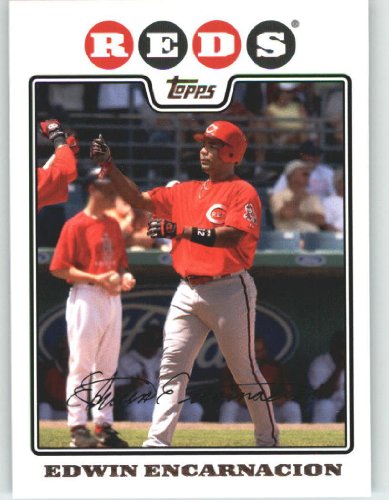 2008 Topps #21 Edwin Encarnacion - Cincinnati Reds (Baseball Cards)
