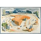 John Nash 'Harvesting' School print