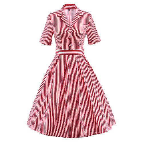 iLover 春夏 純綿 森ガール 格子縞 ドレス 優雅復古風 ワンピース ノースリーブ 洋服 パーティー 結婚式