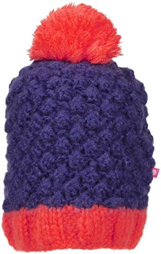 LEBIG Little Girls' Dot Knit Hat - Supportive Blue - S/M