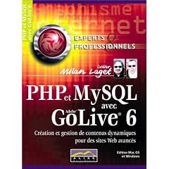 PHP et MySQL avec GoLive 6