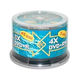 Ridata DVD+R 8X 4.7 GB Discs (45-pack), plus DVD+RW 4X 4.7 GB Discs with Cake Box (5-pack)