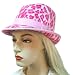 HOT Pink! 'Sugar Daddy' Plush-Fur Leopard and Crystal Hat