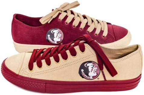 Reversus FSU Seminoles Canvas Oxford Shoes Garnet red/gold 10 Men / 12 Women