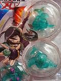 Bakugan Vestoria Ventus Shun Translucent Evolved Ingram, Skyress Storm Skyress Including Ability Gate Cards