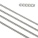 33ft Stainless Steel Twisted Cross Curb Chains Findings Fit for Jewelry Making &DIY (SC-1010-C)