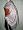 Check Sorbus With Grey Jamawar Indian Reversible Pashmina Shawl Free Shipping Image #3